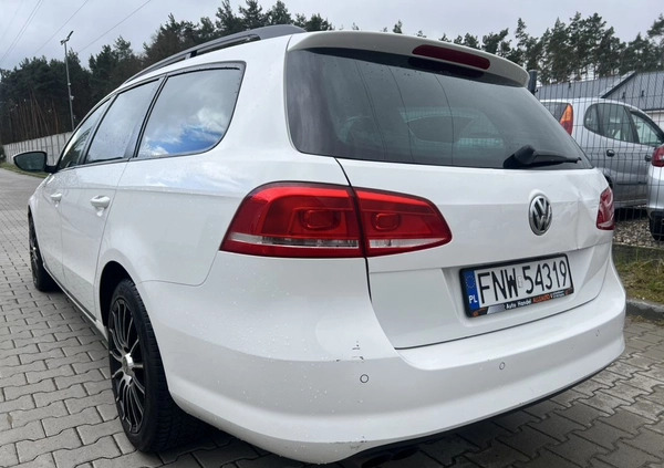 Volkswagen Passat cena 21500 przebieg: 307246, rok produkcji 2011 z Szamocin małe 529